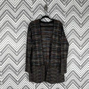 Peruvian Connection Multicolor Cardigan Sweater M